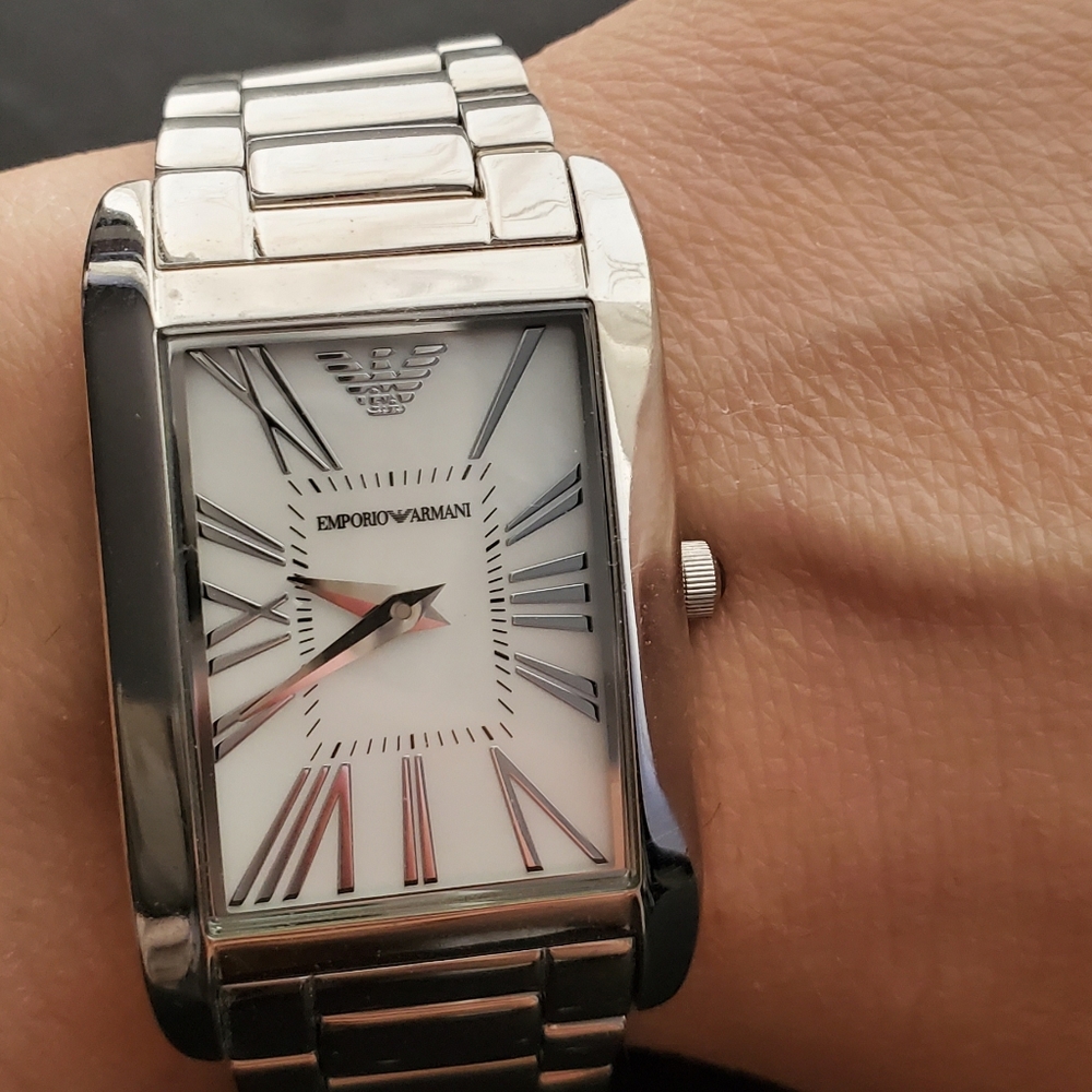 Emporio Armani Women's sterling silver watch